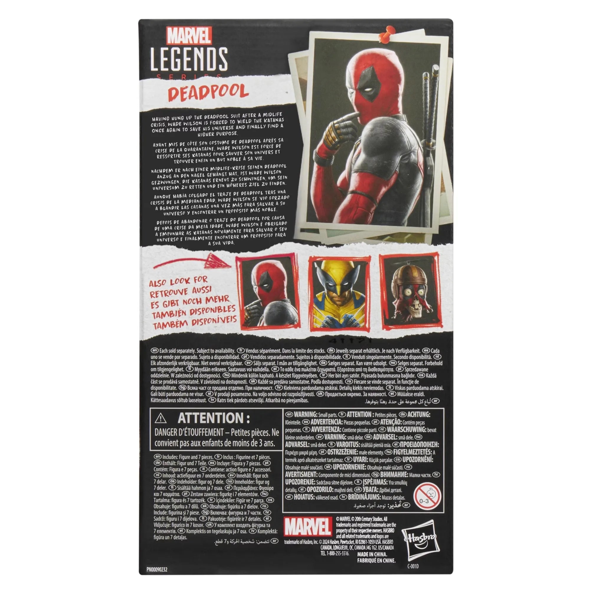 Deadpool & Wolverine 6" Movie Action Figure | Collectible Collectible Figures - The Eezee Shop