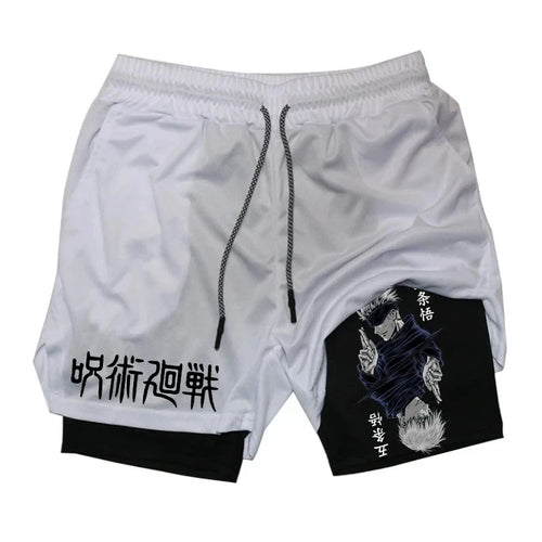 Jujutsu Kaisen Men's Compression Shorts Performance shorts - The Eezee Shop