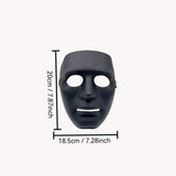 Blank Full Face Masks | 2-Pack Matte DIY Costume Masks Halloween Masks - The Eezee Shop