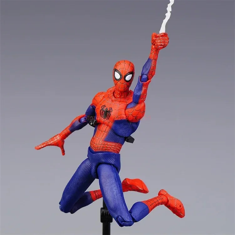 Spider-Verse Miles Morales Figure | PVC Collectible Statue Collectible Figures - The Eezee Shop