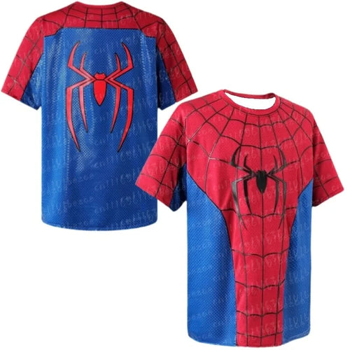 2026 New Superhero Short Sleeved Sports T-shirt Breathable Quick Other - The Eezee Shop