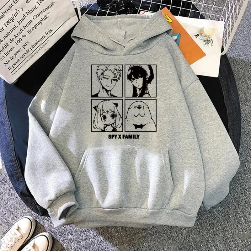 Anya Forger Kawaii Hoodie | Spy x Family Graphic Sweatshirt Hoodies & Sweatshirts - The Eezee Shop