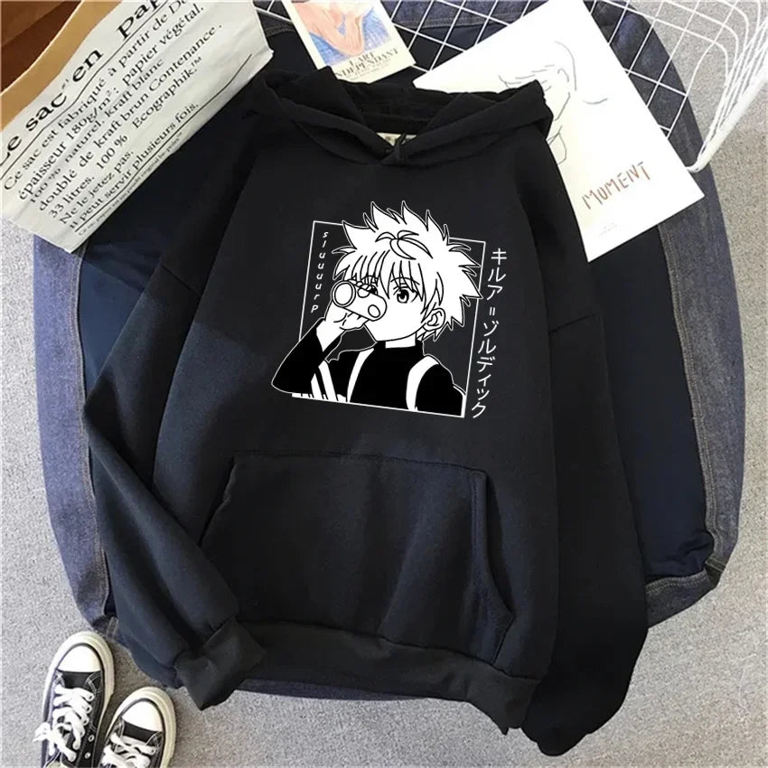 Kurapika Hoodie | Hunter x Hunter Fleece Manga Sweatshirt Hoodies & Sweatshirts - The Eezee Shop