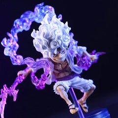 Bandai One Piece Luffy Gear 5 Sun God Nika 10cm Mini Action Figure Collectible Anime Statue Anime Figure - The Eezee Shop