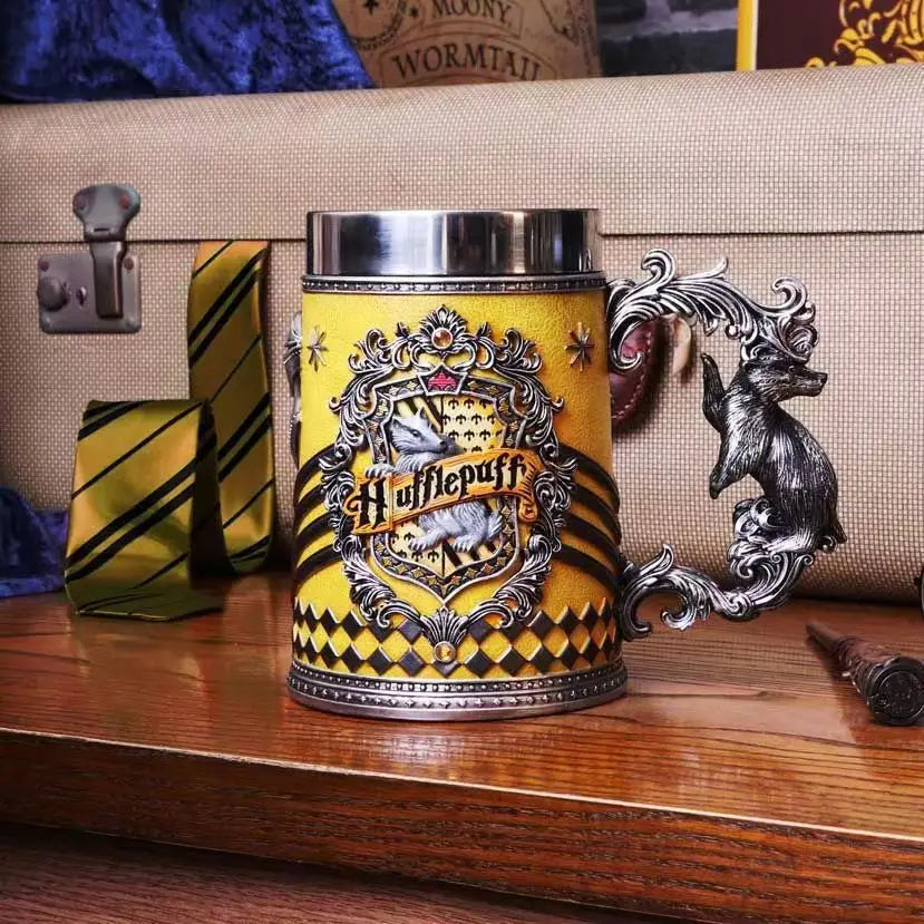 Wizard Series Stainless Steel Beer Mug | 600ml Novelty Tankard Mugs & Drinkware - The Eezee Shop