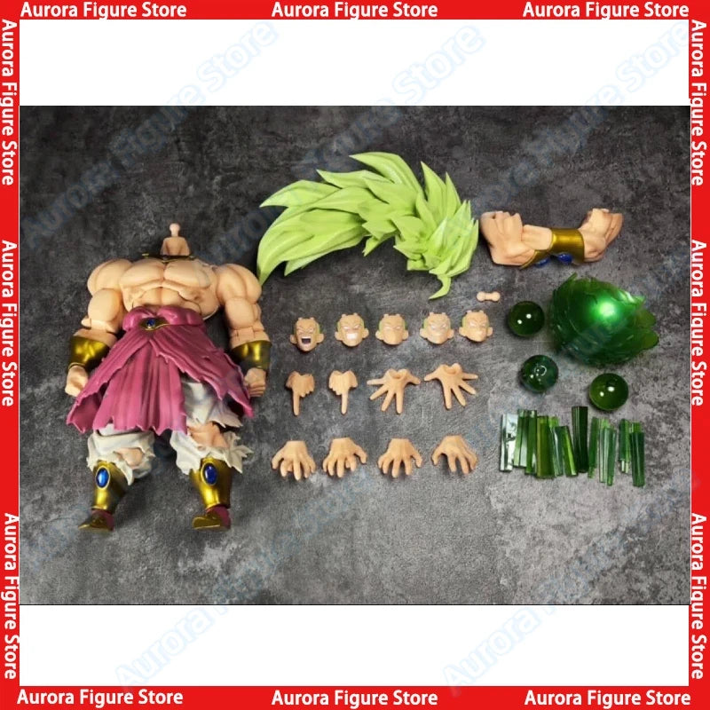 Super Saiyan 3 Broly Action Figure | Dragon Ball Z Collectible Collectible Figures - The Eezee Shop