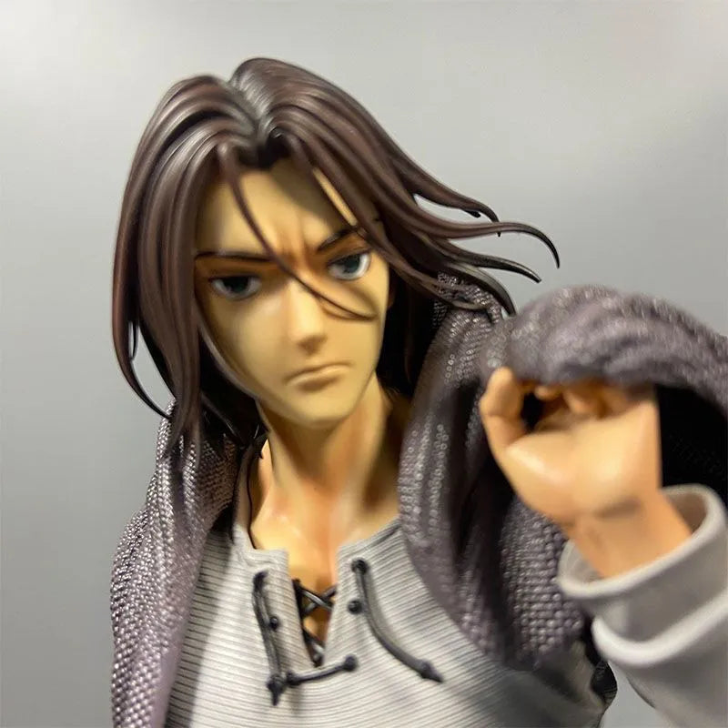30cm Attack On Titan Gk Chikara Eren Jaeger Double Headed Statue PVC Other - The Eezee Shop