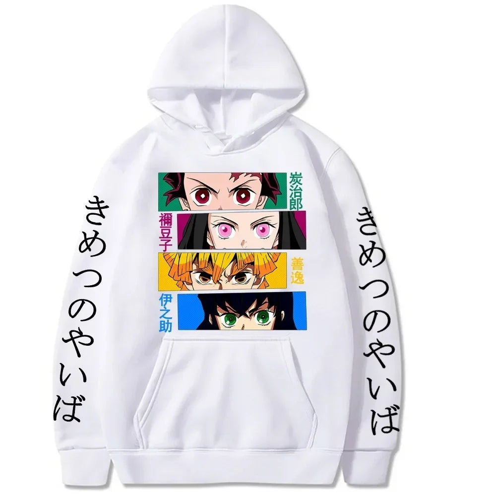 Demon Slayer Graphic Hoodie | Unisex Sports Sweatshirt Hoodies & Sweatshirts - The Eezee Shop