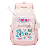 Hatsune Miku Kids Backpack | Cute Large Capacity School Bag Backpacks - The Eezee Shop