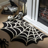 Spider Web Bath Mat | Absorbent Non-Slip Halloween Rug Rugs & Doormats - The Eezee Shop