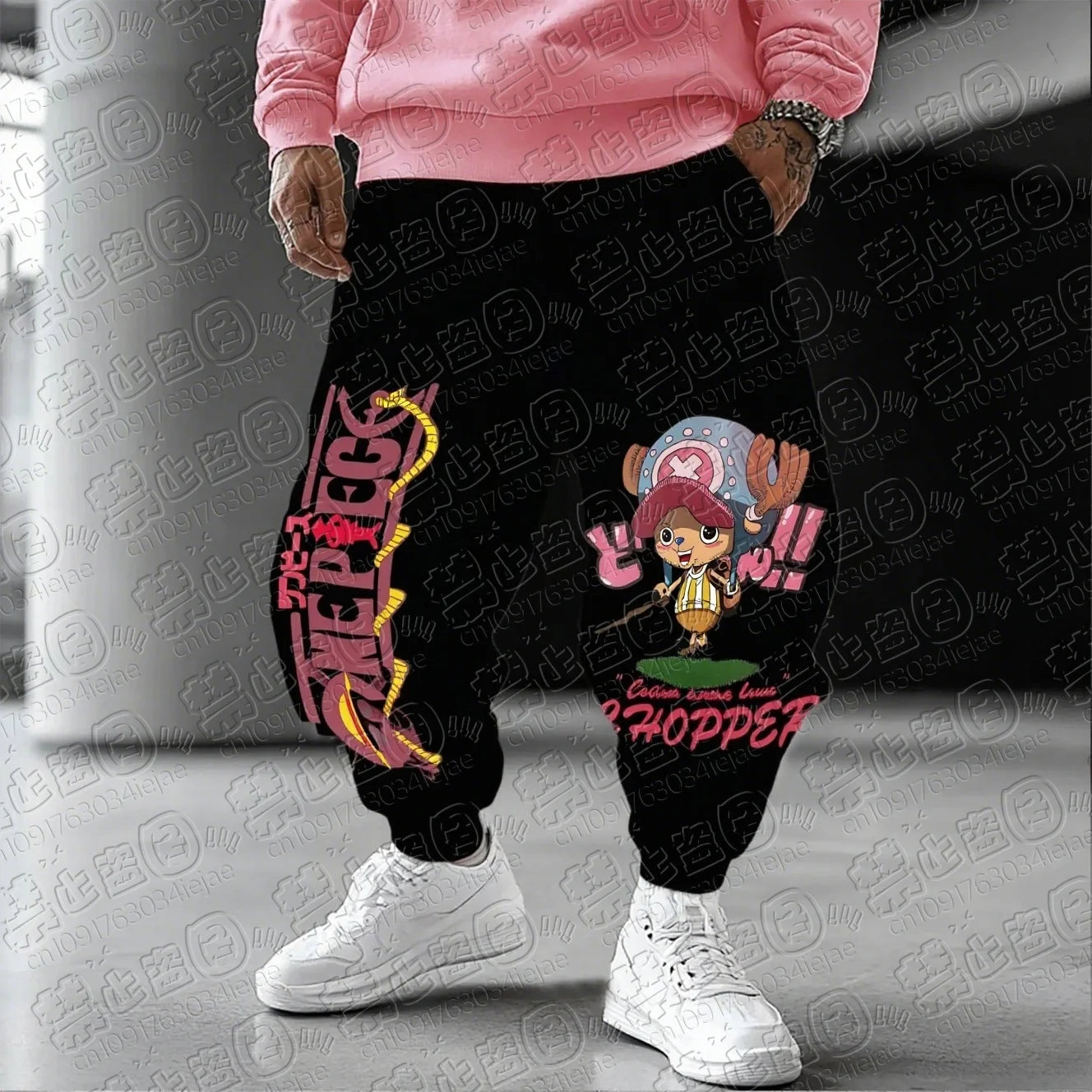 Tony Tony Chopper Jogger Pants | One Piece Casual Sweatpants Joggers & Pants - The Eezee Shop