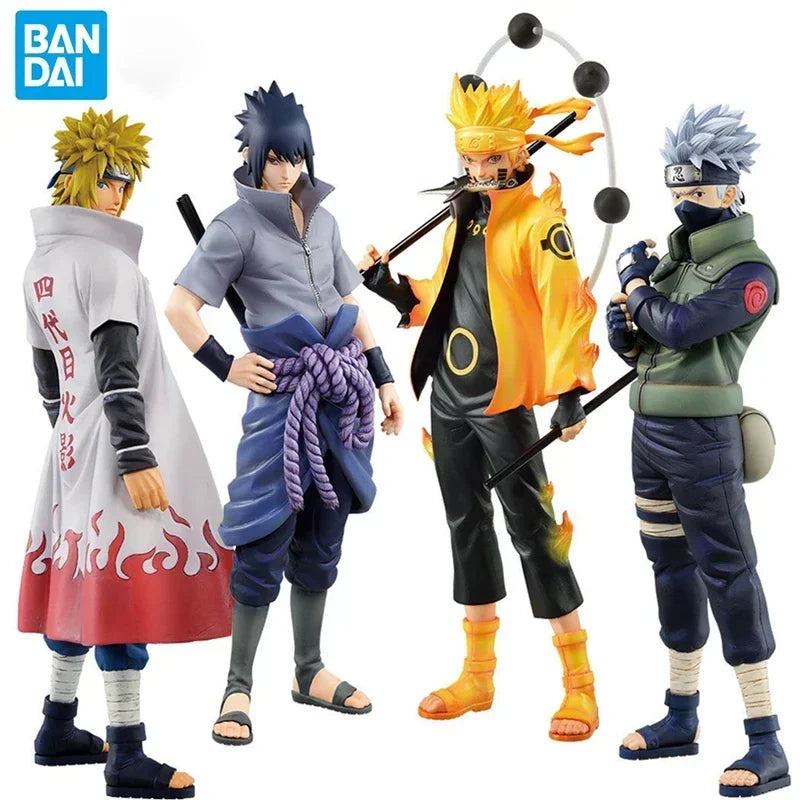 Sasuke, Kakashi & Minato 20cm Figure | Naruto Shippuden Collectible Figures - The Eezee Shop