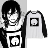 Anime Reze Long Sleeve T-shirt Cosplay Vintage Chainsaw Man Women Men Anime Tshirts - The Eezee Shop