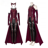 Wanda Maximoff Cosplay Outfit | Red Top, Pants, Cloak & Headpiece Cosplay Costumes - The Eezee Shop