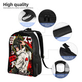 Naruto Kawaii Backpack | Large Capacity Anime School Rucksack Backpacks - The Eezee Shop