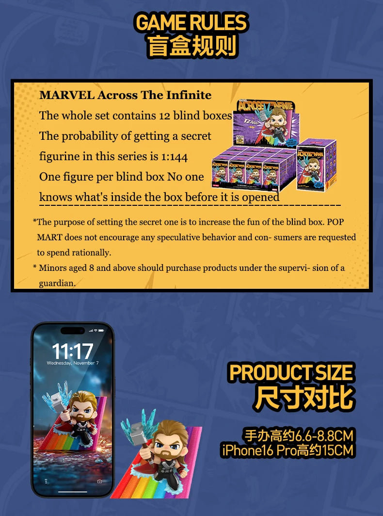 Marvel Mystery Blind Box | Random Superhero Mini Figure Collectible Figures - The Eezee Shop