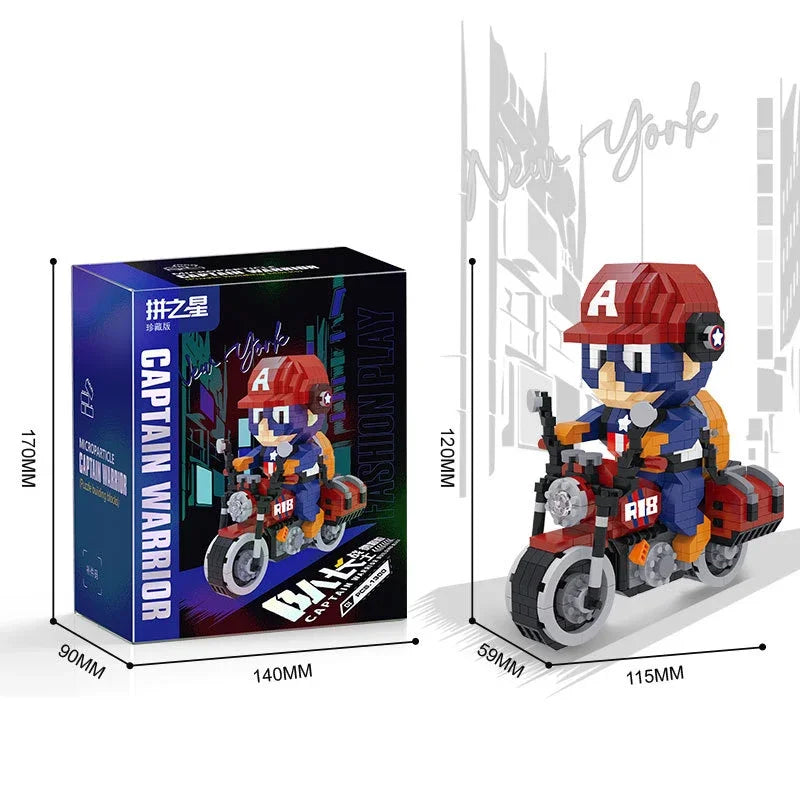 Batman & Superman Micro Building Blocks | DC Mini Brick Figures Building Block Sets - The Eezee Shop