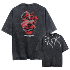 Anime Hunter X Hunter Washed New Arrival Mens Clothes Tee Shirt Homme Graphic T-Shirts Men Anime Tshirts - The Eezee Shop