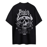 Black Clover T-shirt Men's Casual Round Neck T-shirt Anime Tshirts - The Eezee Shop
