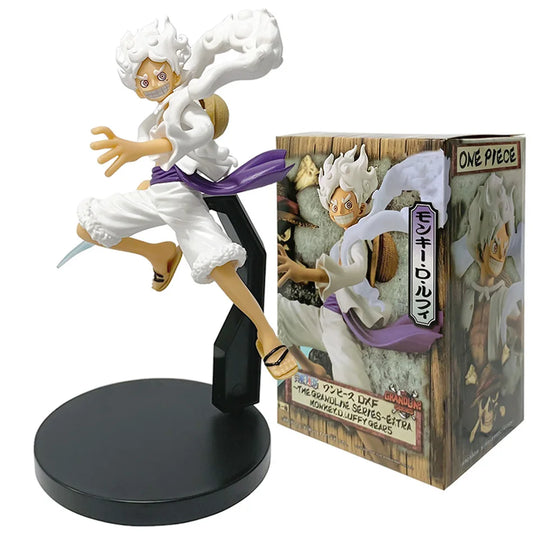 ONE PIECE Gear 5 Nika Luffy Action Figure 18cm Anime Collectible Statue Toy Anime Figure - The Eezee Shop