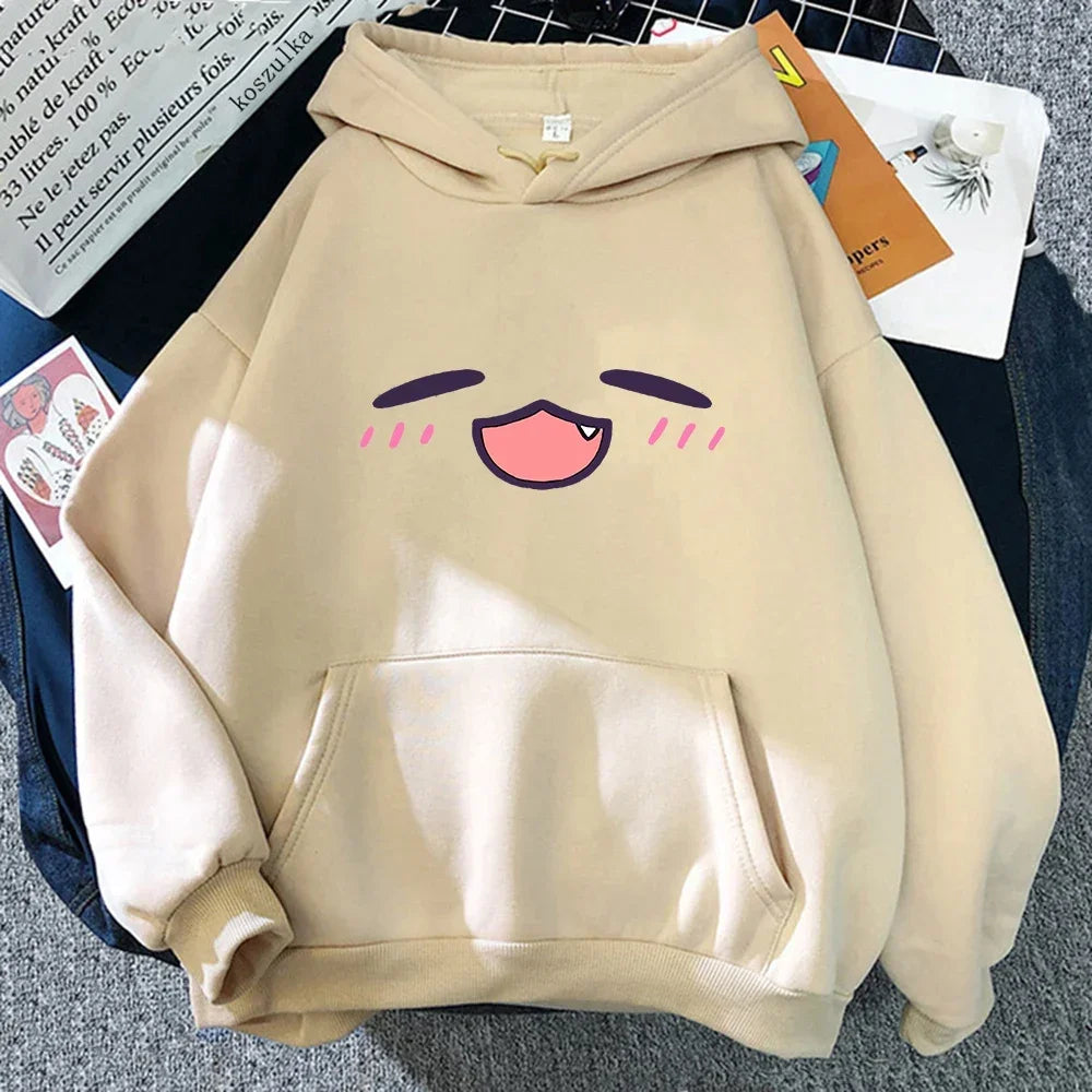 Takodachi Face Hoodie | Hololive Kawaii Unisex Sweatshirt Hoodies & Sweatshirts - The Eezee Shop