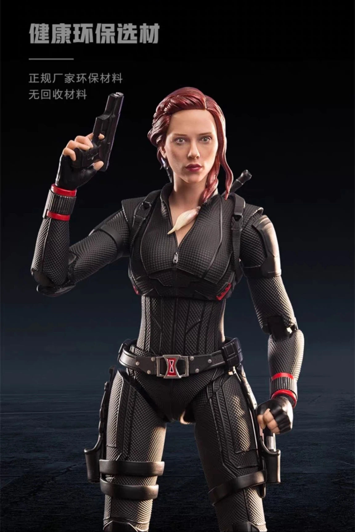 Black Widow Luminous Action Figure | Glow Version Collectible Collectible Figures - The Eezee Shop