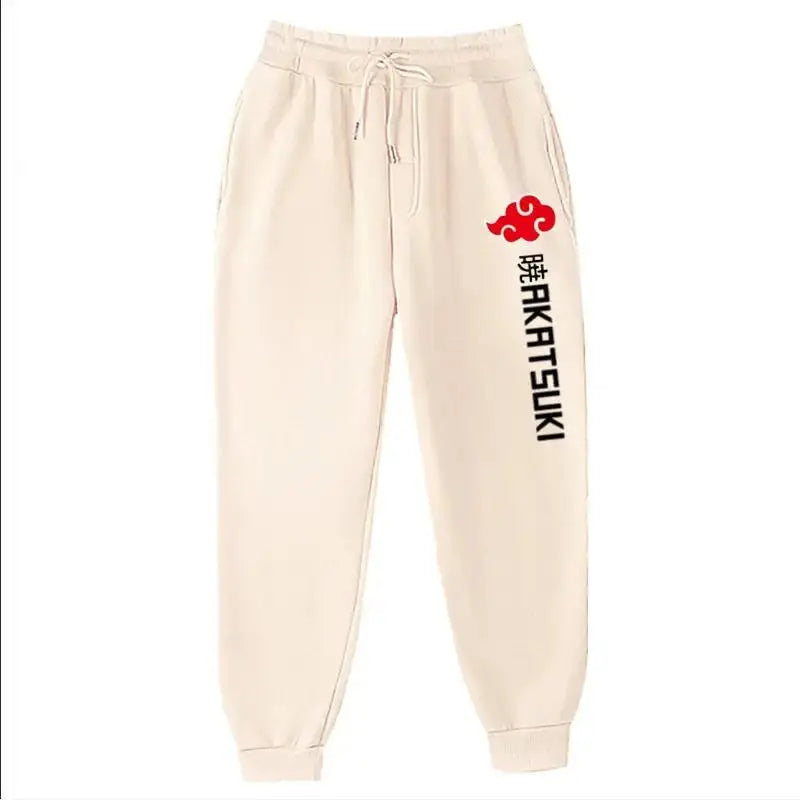 Akatsuki Fleece Jogging Pants | Naruto Hip Hop Sweatpants Joggers & Pants - The Eezee Shop