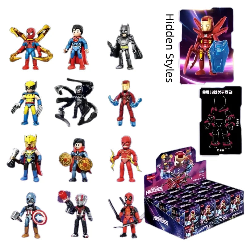 Avengers Pocket Building Block Figures | 12-Piece Mini Set Building Block Sets - The Eezee Shop