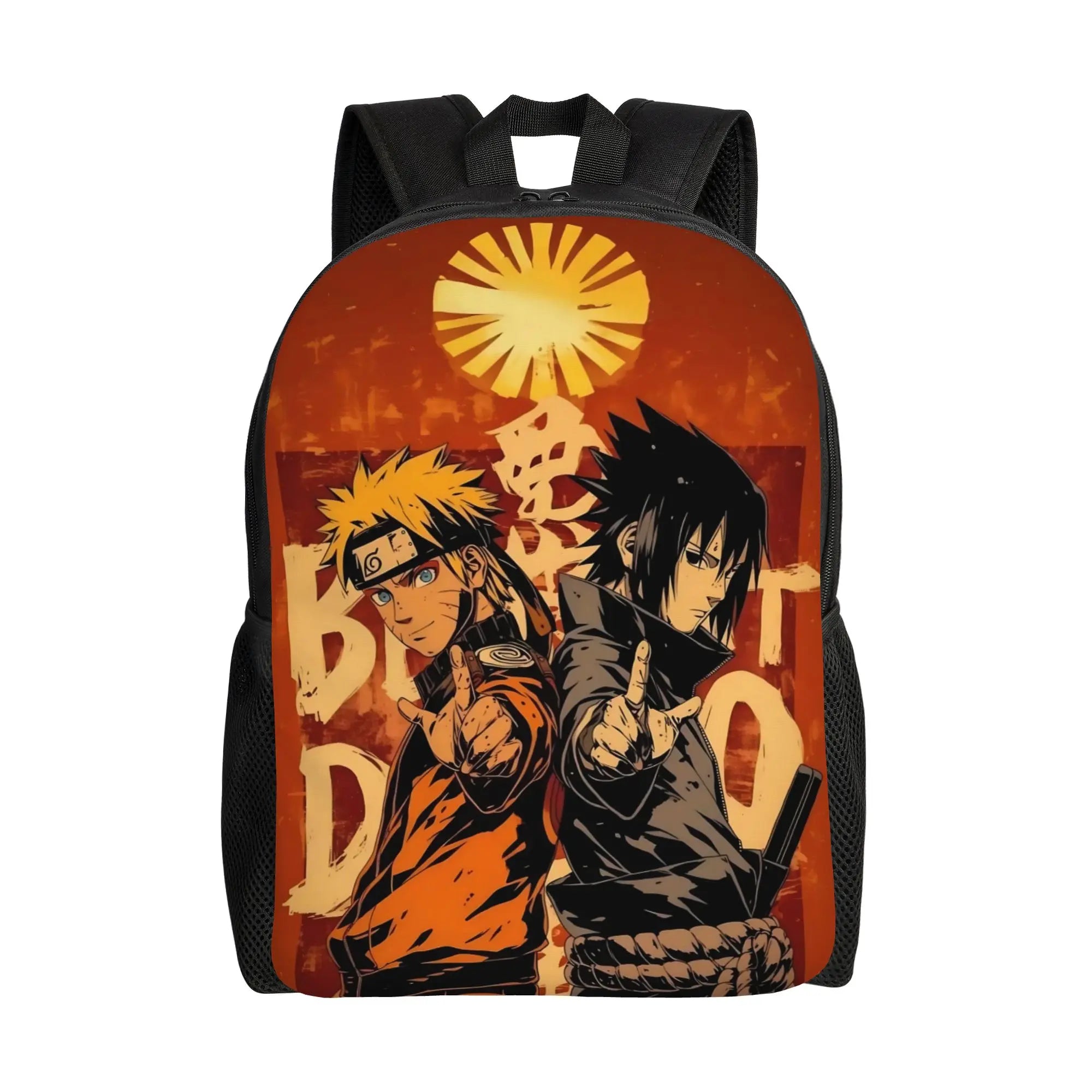 Naruto Kawaii Backpack | Large Capacity Anime School Rucksack Backpacks - The Eezee Shop