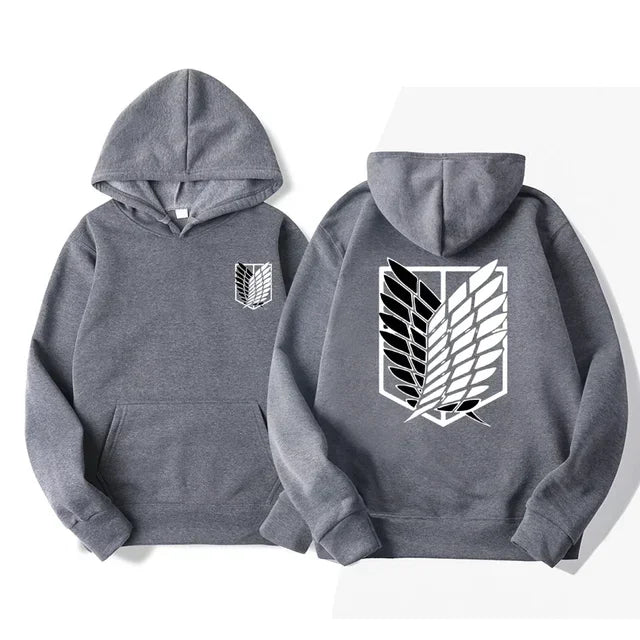 Attack on Titan Pullover Hoodie | Spring & Autumn Sweatshirt Hoodies & Sweatshirts - The Eezee Shop
