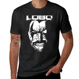 Lobo Graphic T-Shirt | Men's White Summer Comic Tee Graphic Tees - The Eezee Shop