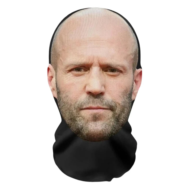 Printed Face Balaclava Mask | Novelty Full Face Halloween Mask Halloween Masks - The Eezee Shop