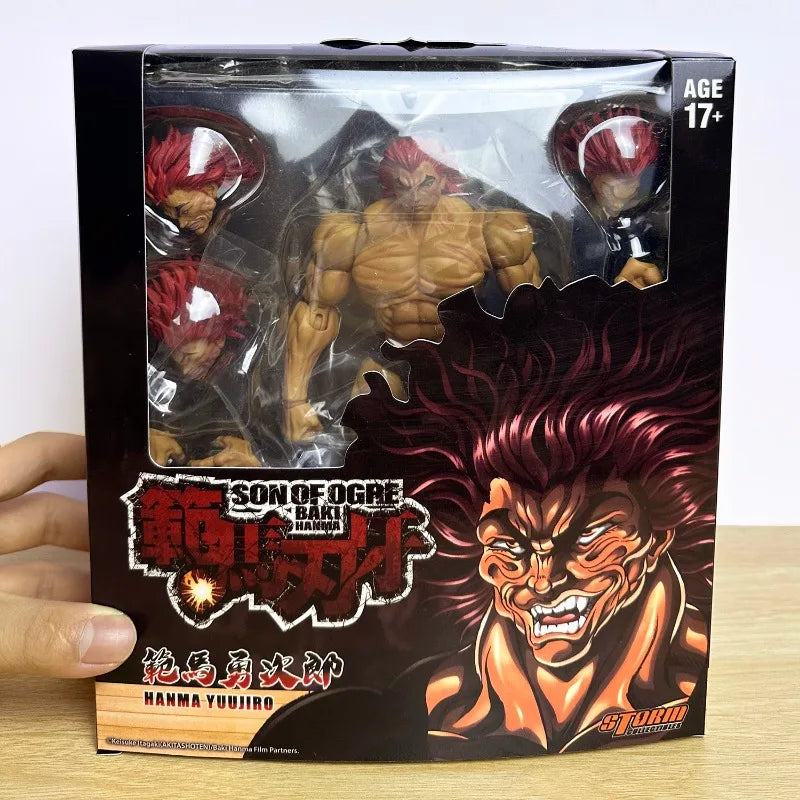 Yujiro Hanma Action Figure | Baki Son of Ogre PVC Statue Collectible Figures - The Eezee Shop