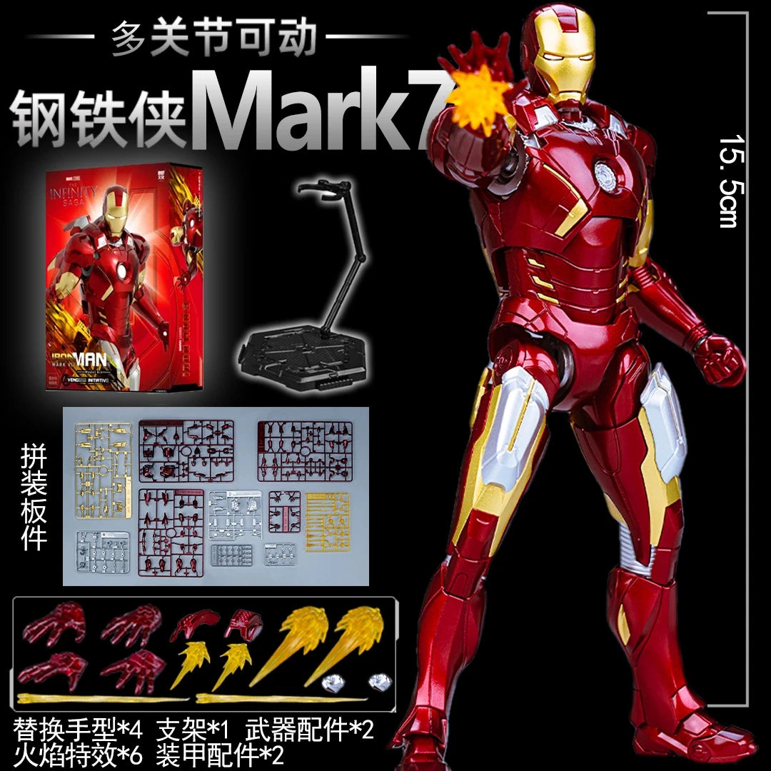 Iron Man Mark 42-46 DIY Action Figure | Tony Stark Legend Collectible Figures - The Eezee Shop
