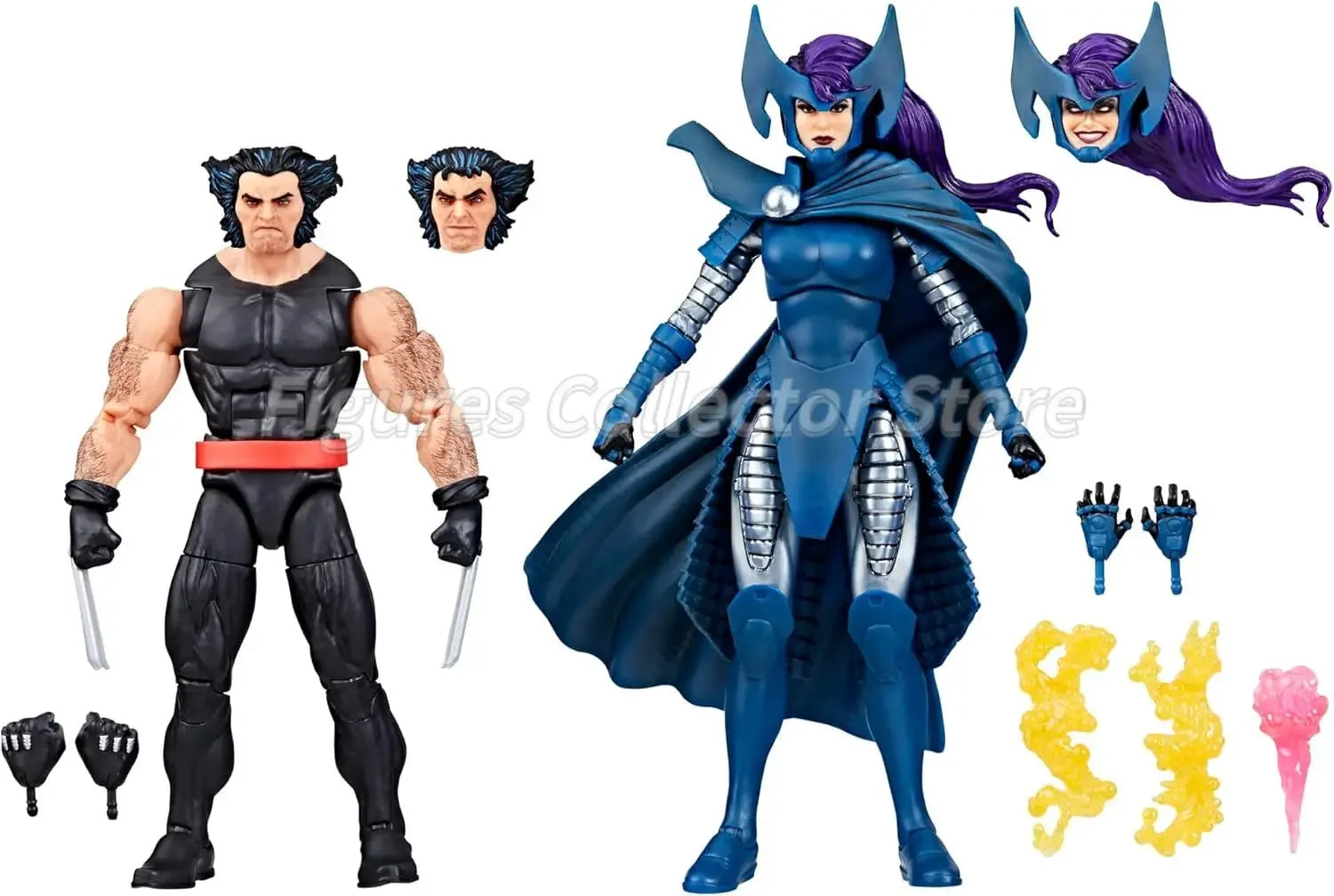Wolverine & Psylocke 6" Figure 2-Pack | X-Men Collectible Collectible Figures - The Eezee Shop
