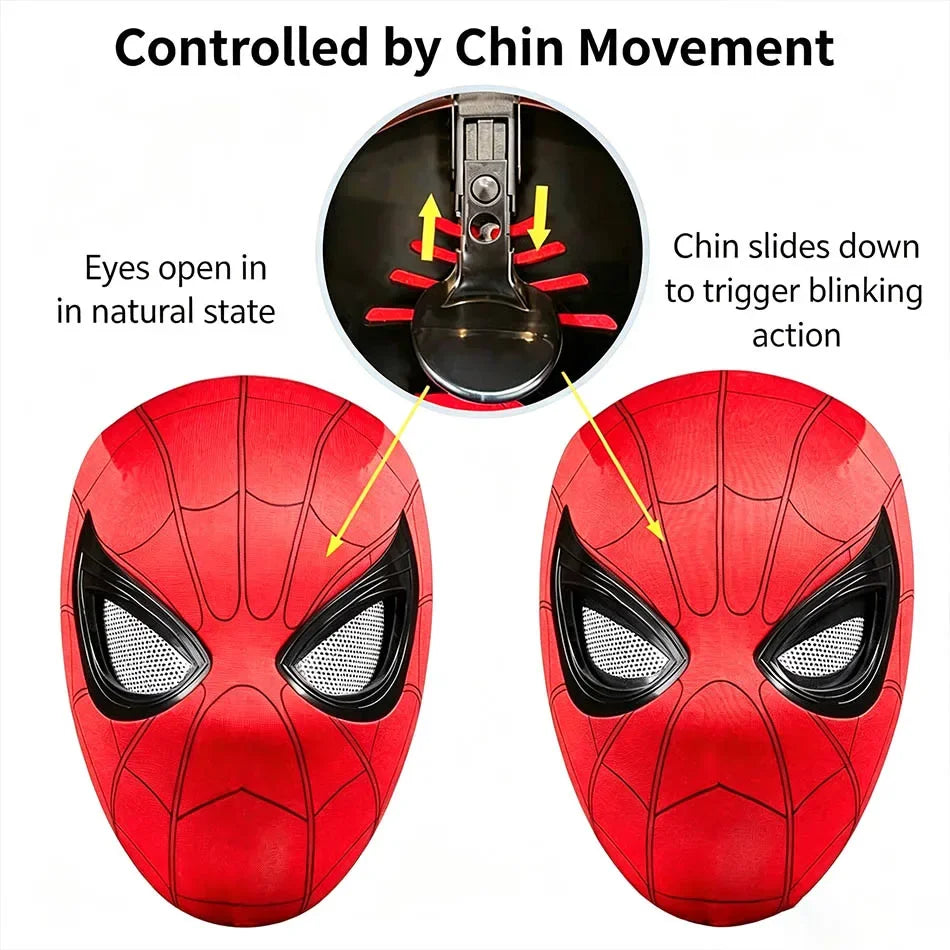 Light-Up Blinking Hero Mask | Kids Full Face Halloween Mask Cosplay Masks & Helmets - The Eezee Shop