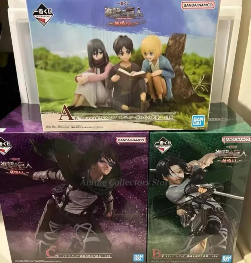 Bandai Original Anime Attack on Titan Ichiban Kuji Hange Zoe Levi Other - The Eezee Shop