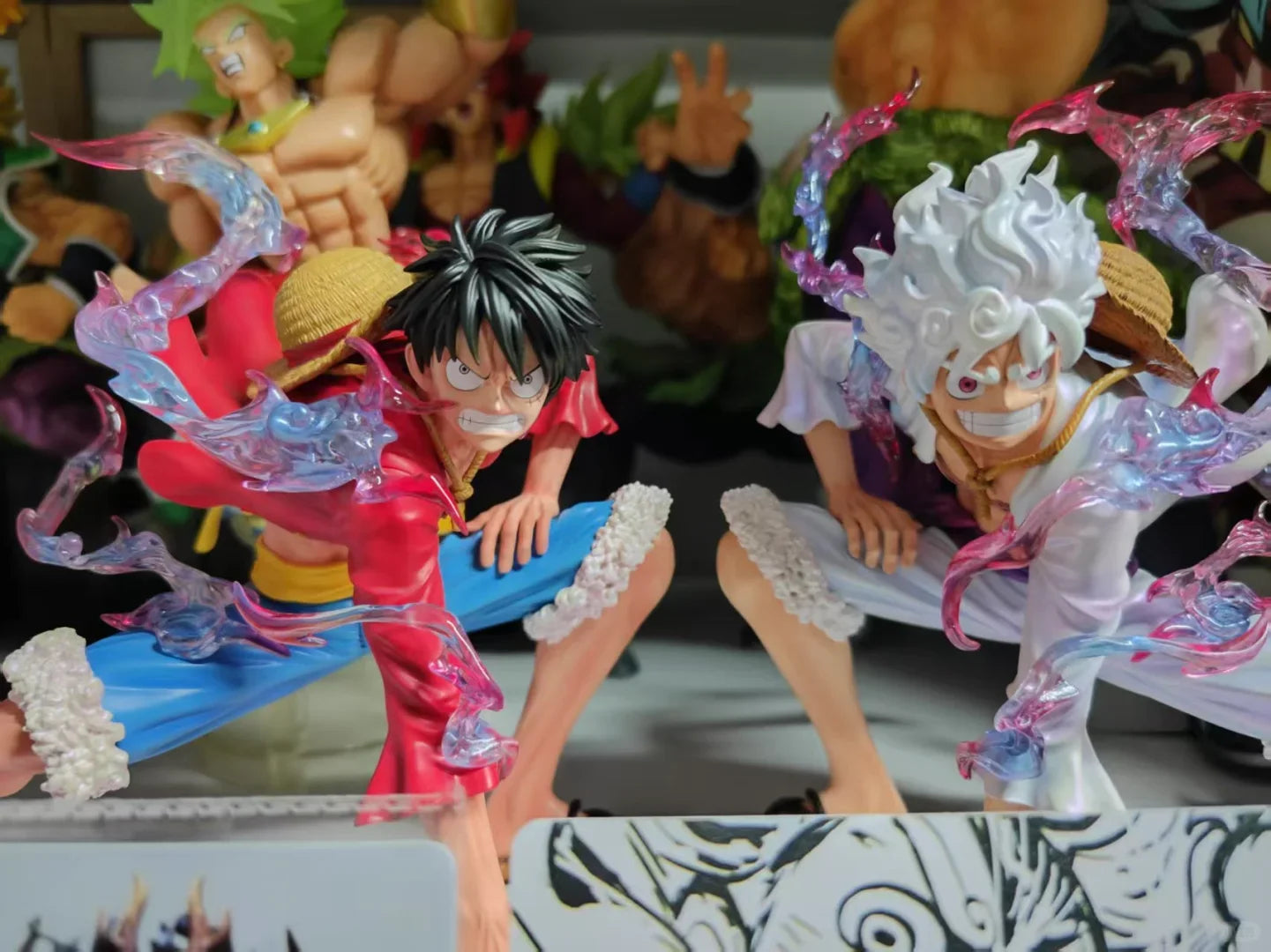 Monkey D. Luffy Statue | One Piece White or Red Display Figure Collectible Figures - The Eezee Shop