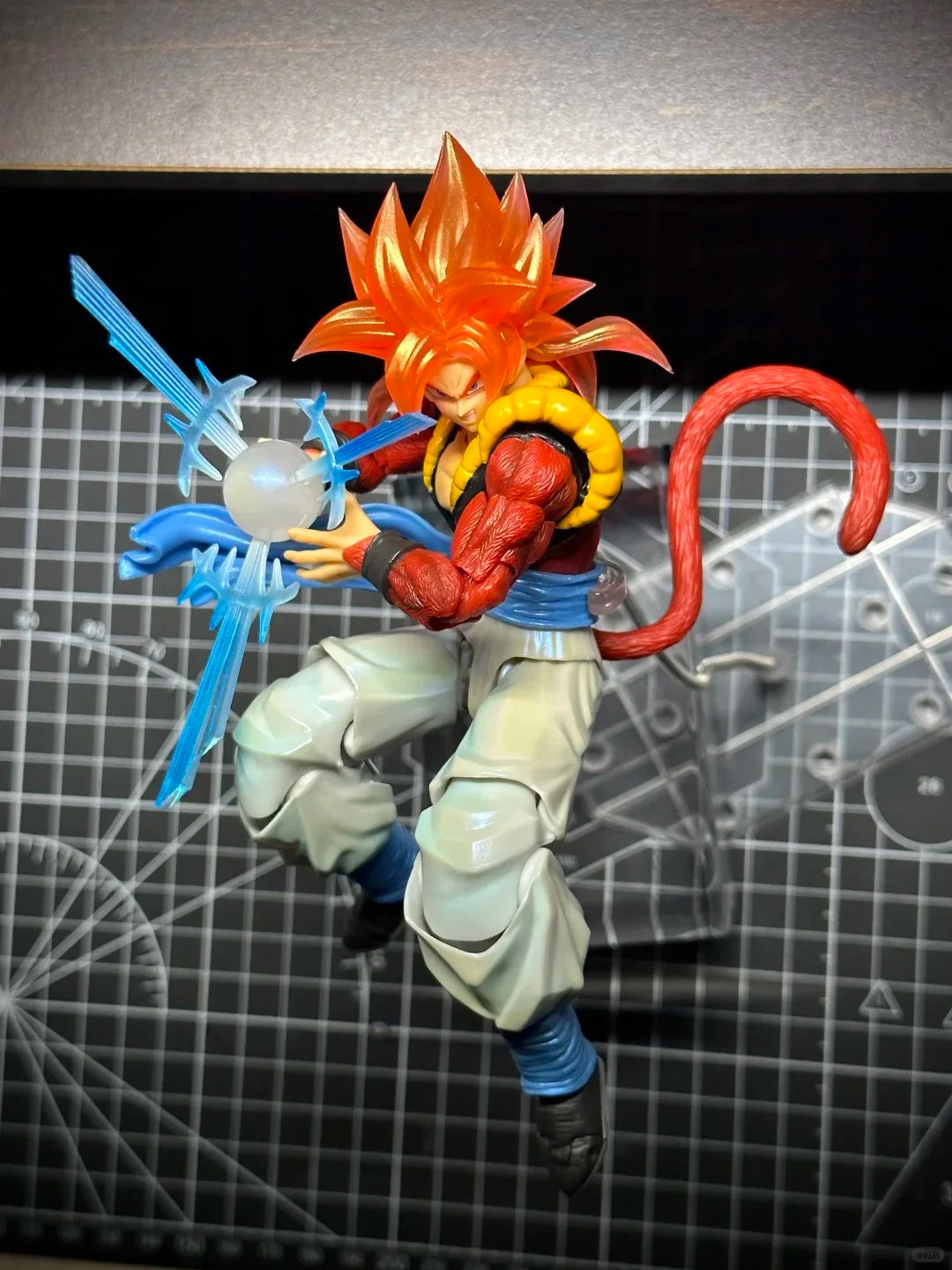 Gogeta Super Saiyan 4 Figure | Dragon Ball GT Statue Collectible Figures - The Eezee Shop