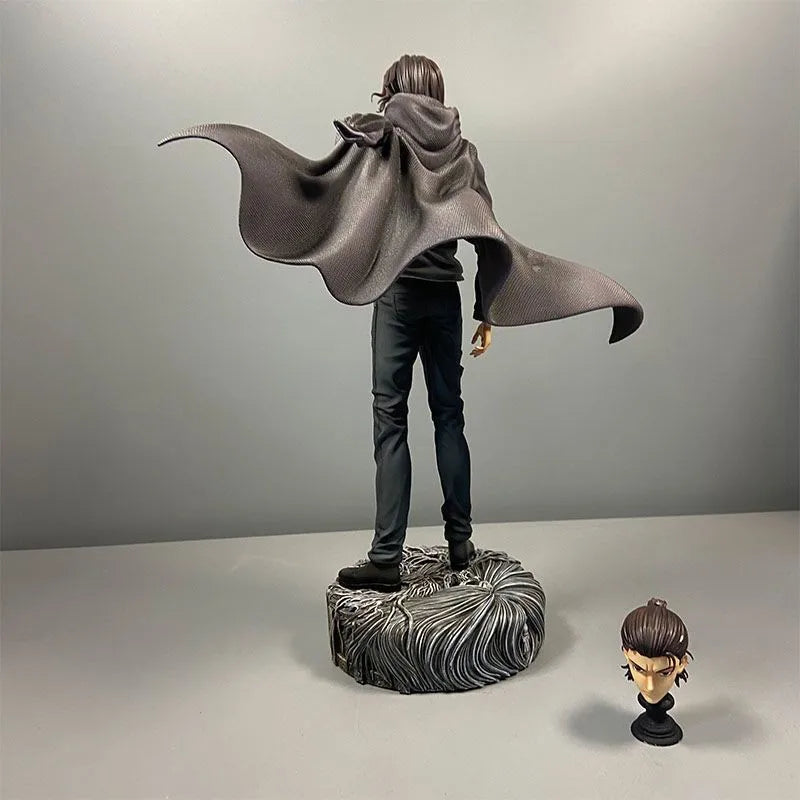 30cm Attack On Titan Gk Chikara Eren Jaeger Double Headed Statue PVC Other - The Eezee Shop