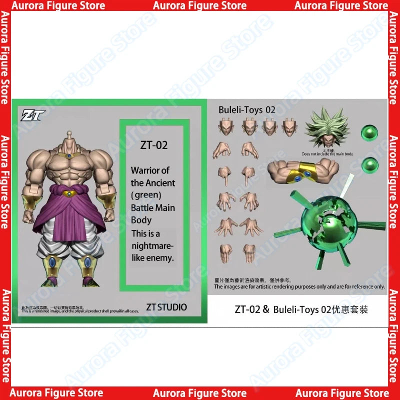 Super Saiyan 3 Broly Action Figure | Dragon Ball Z Collectible Collectible Figures - The Eezee Shop