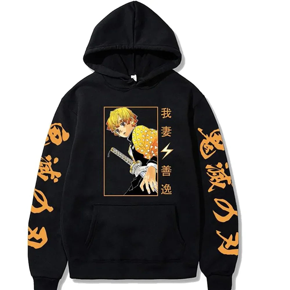 Nezuko Plus Size Hoodie | Women's Demon Slayer Sweatshirt Hoodies & Sweatshirts - The Eezee Shop