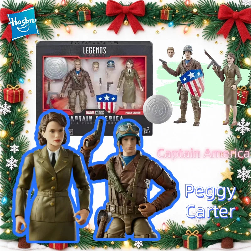 Peggy Carter Captain America Action Figure | 6" Collectible Collectible Figures - The Eezee Shop