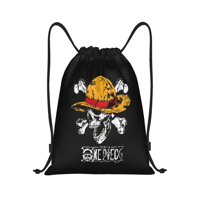 One Piece Drawstring Bag | Waterproof Luffy & Zoro Gym Sack Bags - The Eezee Shop