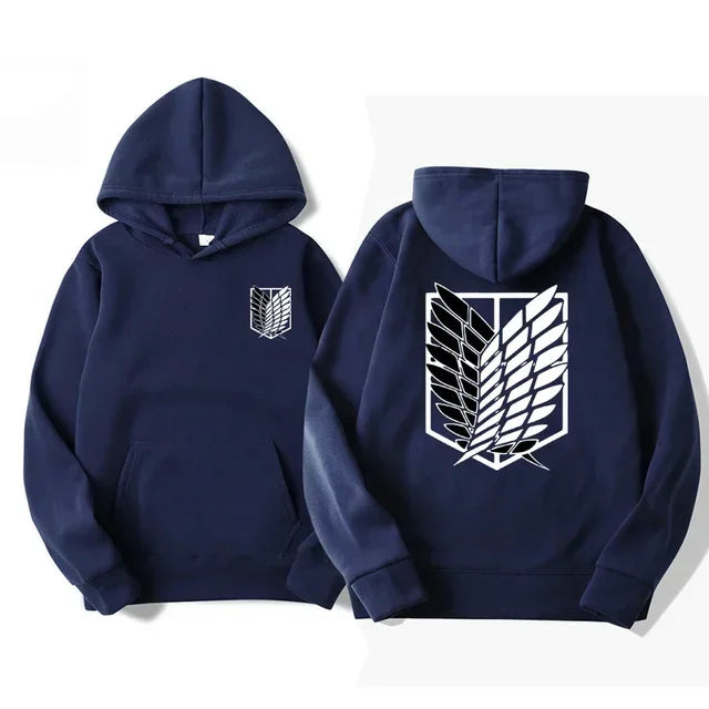 Attack on Titan Pullover Hoodie | Spring & Autumn Sweatshirt Hoodies & Sweatshirts - The Eezee Shop