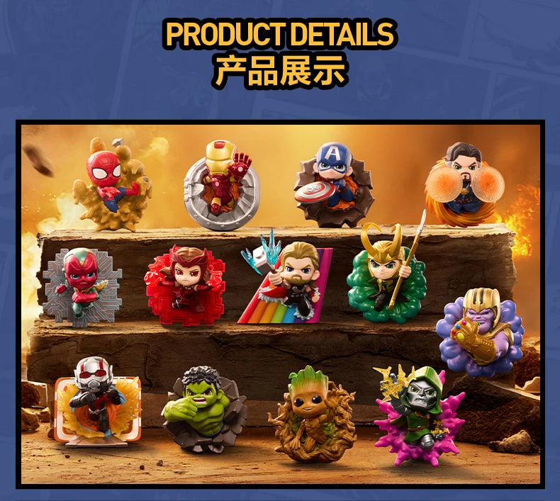 Marvel Mystery Blind Box | Random Superhero Mini Figure Collectible Figures - The Eezee Shop