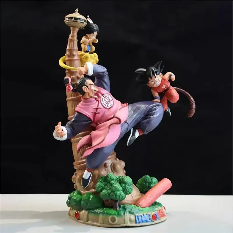 Goku vs Tao Pai Pai Figure | Dragon Ball Karin Tower Statue Collectible Figures - The Eezee Shop