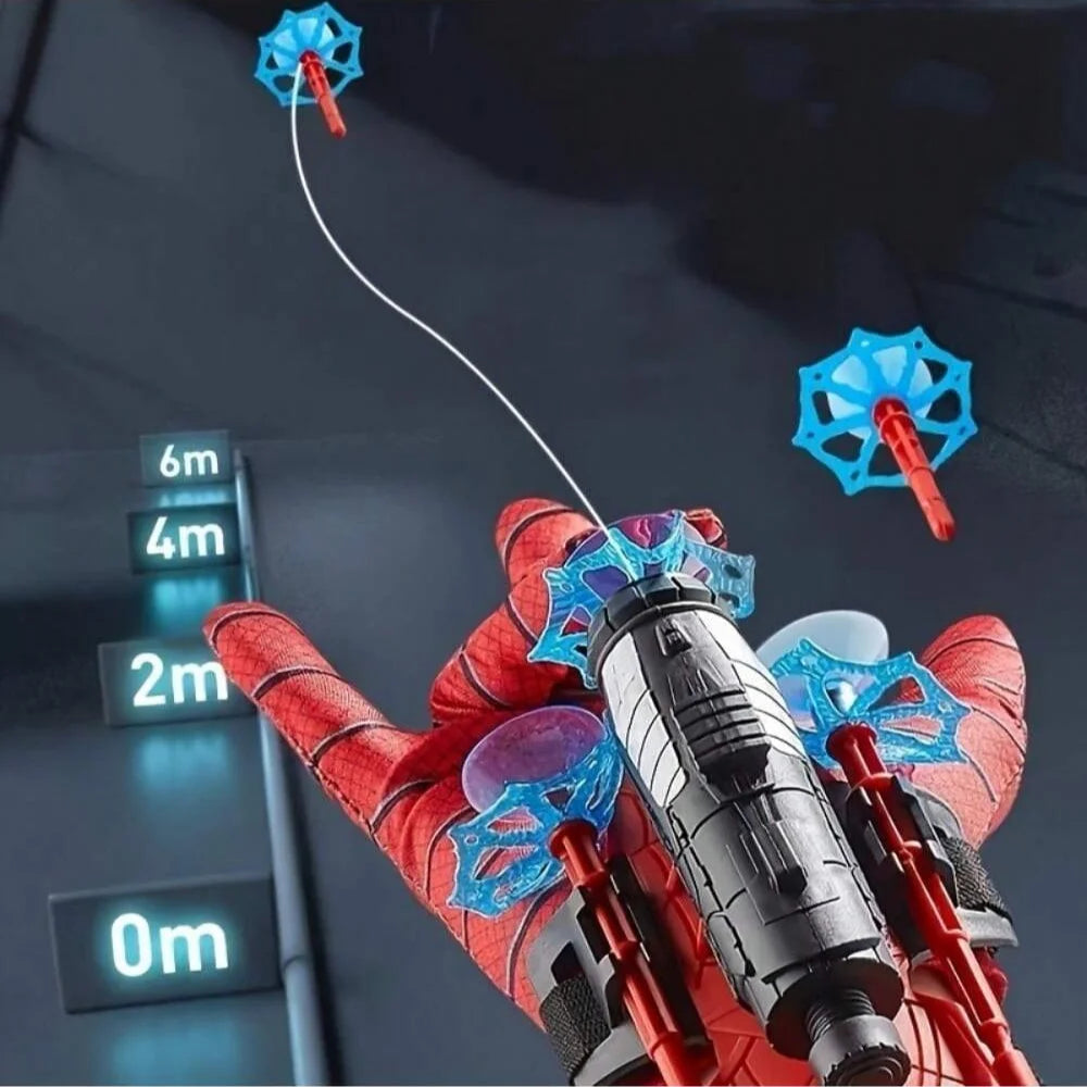 Spider Web Launcher Gloves | Kids Red & Blue Hero Toy Novelty Toys - The Eezee Shop