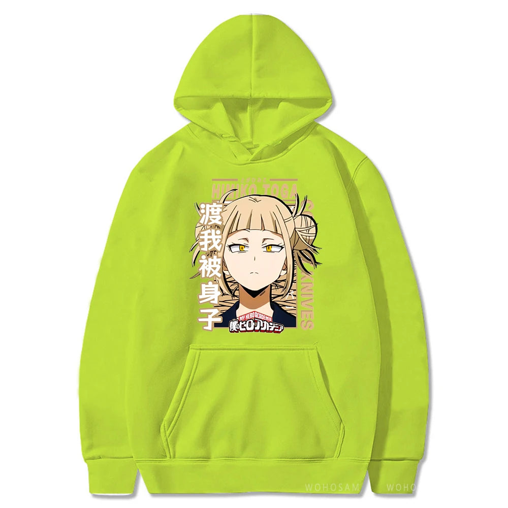Himiko Toga Women's Hoodie | My Hero Academia Kawaii Pullover Hoodies & Sweatshirts - The Eezee Shop