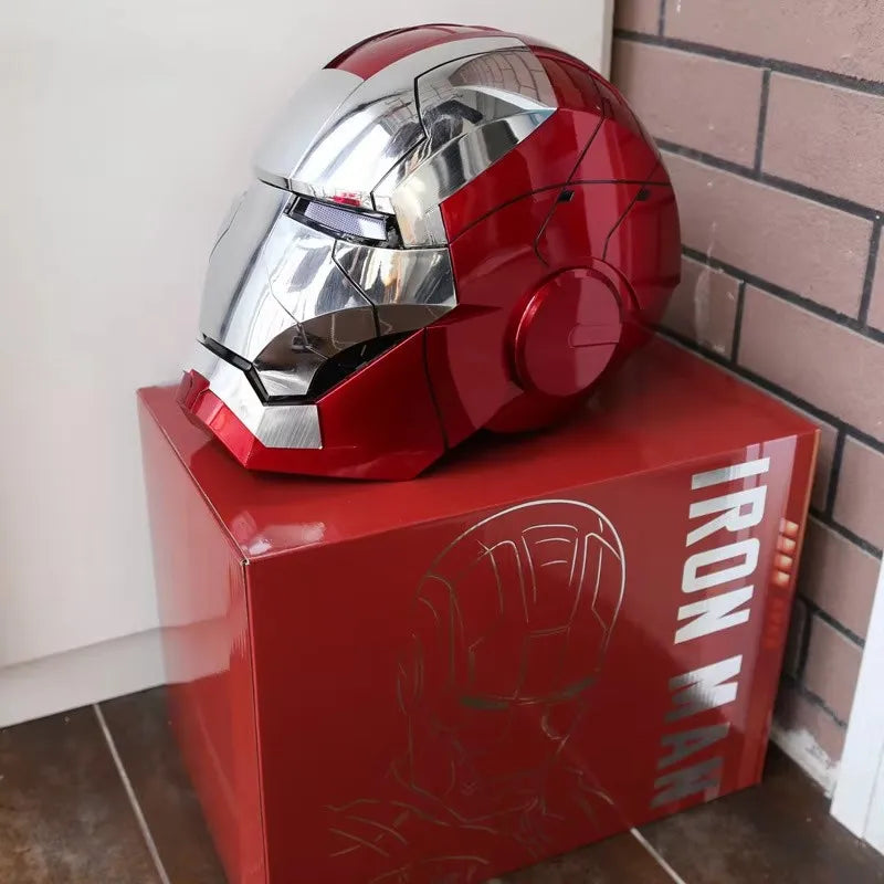 Iron Man Electric Helmet | 1:1 Auto Open & Close Wearable Mask Cosplay Masks & Helmets - The Eezee Shop